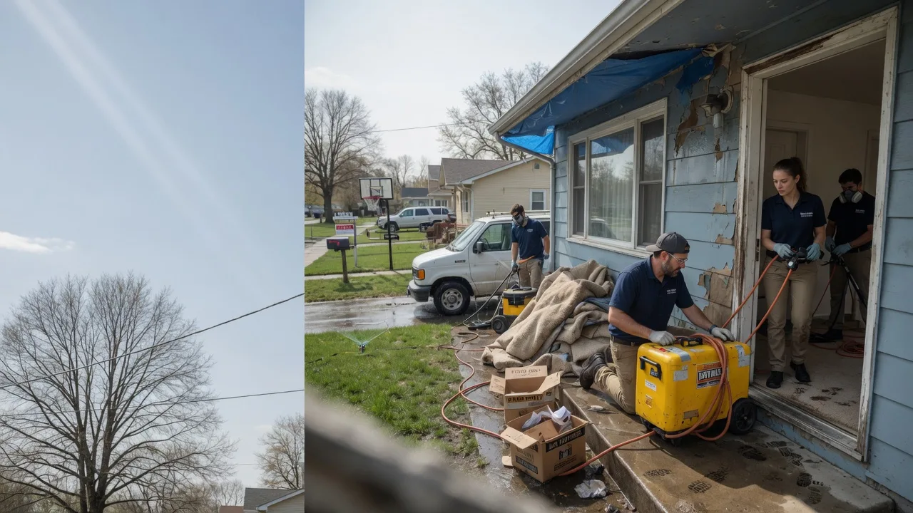 Basement Flood Cleanup in Tecumseh, OK near me